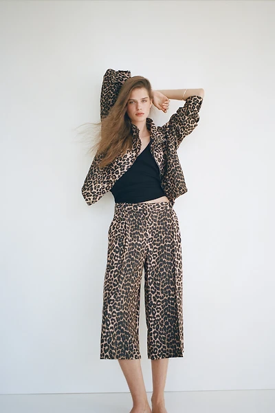 Wide-Leg Culottes