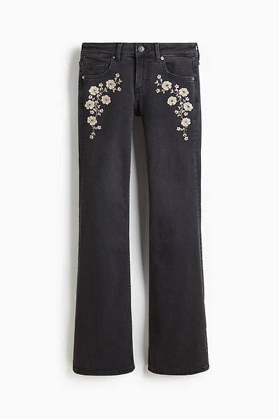 Flared Low Jeans
