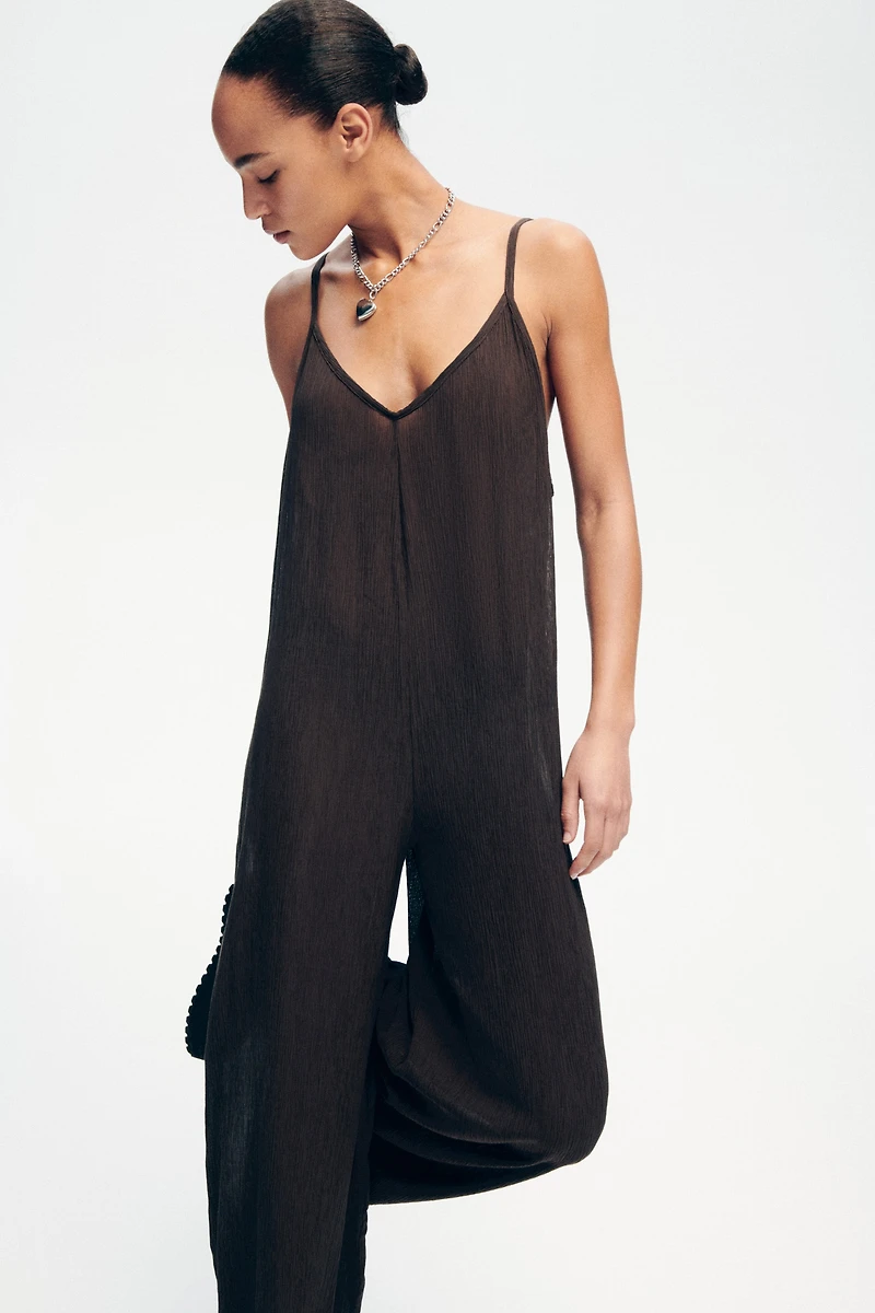 Crinkled Jumpsuit