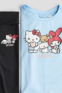 2-Piece Printed Sports Set