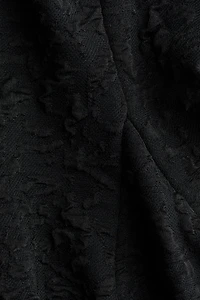 Haut péplum texturé