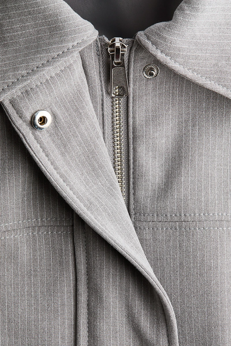 Blouson aviateur avec col