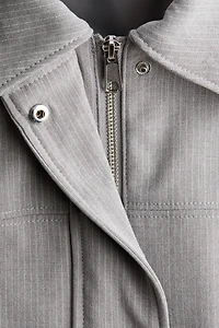 Blouson aviateur avec col