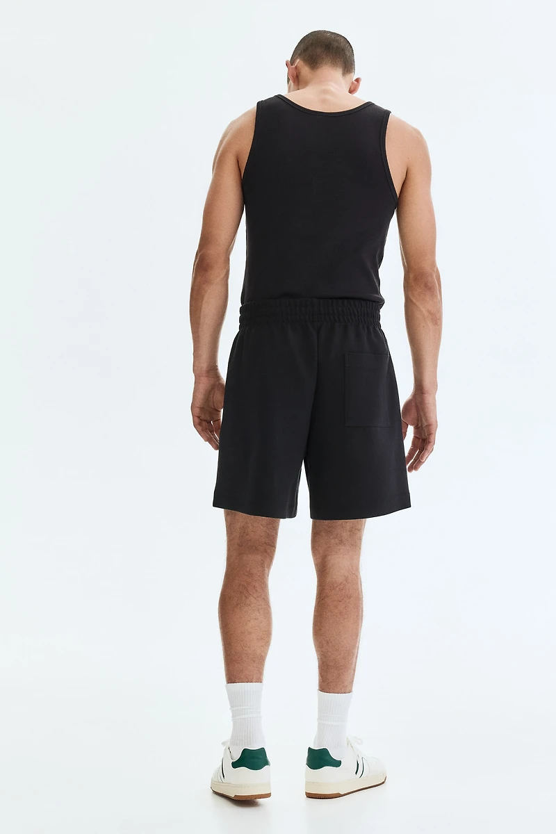 Relaxed-Fit Interlock Shorts