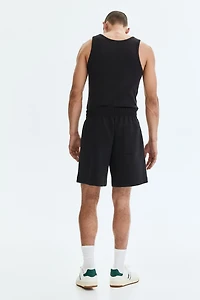 Relaxed-Fit Interlock Shorts