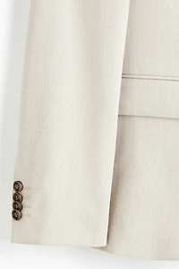Slim-Fit Single-Breasted Jacket