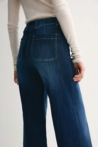 Wide High Jeans