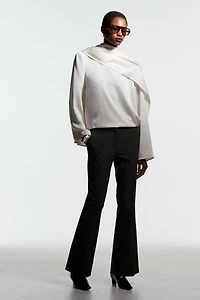 Pantalon habillé évasé