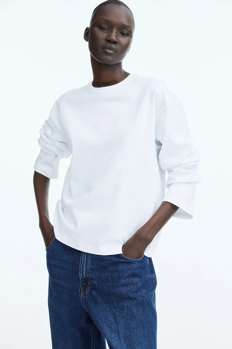 Haut en jersey de coton