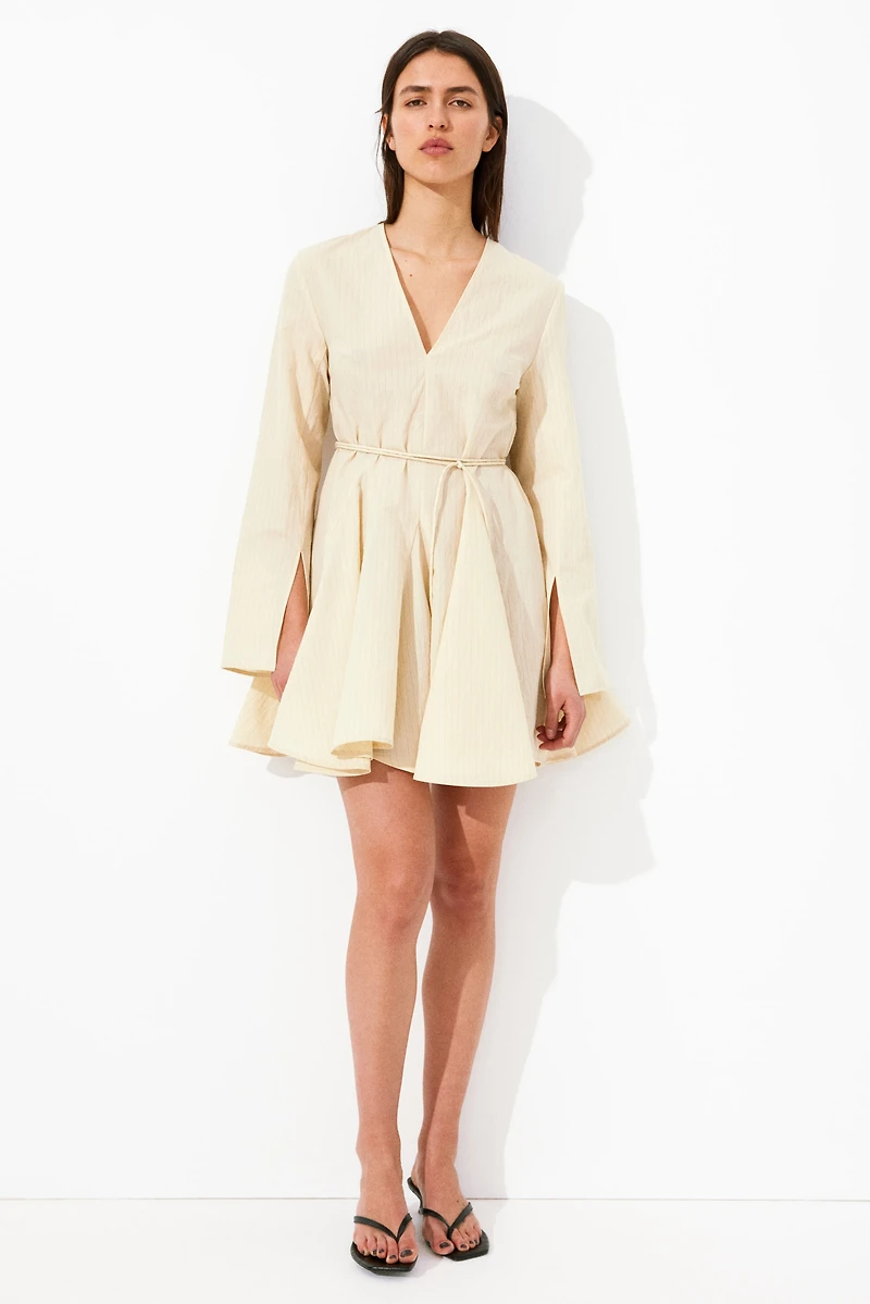 Dress with Flared Skirt