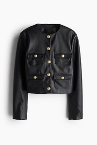 Veste en tissu enduit