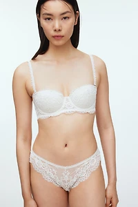 Lot de 2 culottes Brazilian en dentelle