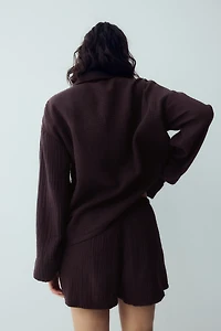 Pajama Shirt and Shorts