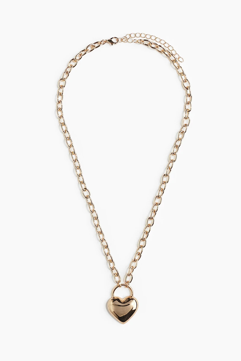 Heart-pendant necklace