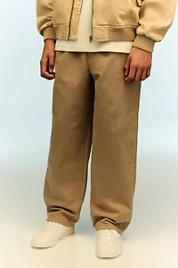 Loose-Fit Cotton Twill Pants