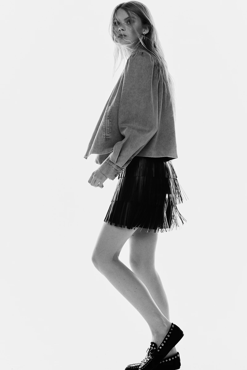 Oversized Denim Shacket