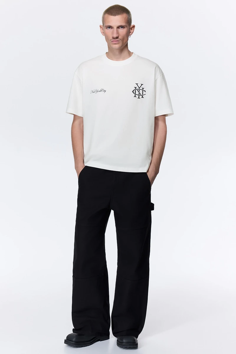 Loose-Fit Printed T-Shirt