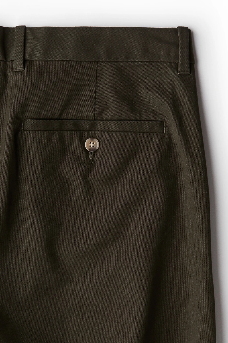 Slim-Fit Cotton Chinos