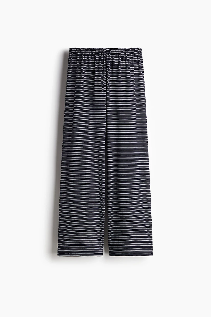 Straight-Leg Drawstring Pants
