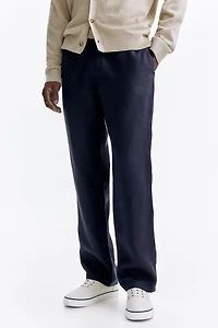 Regular-Fit Linen Pants