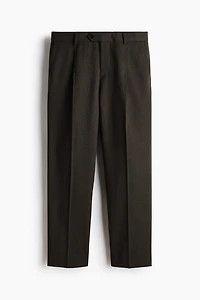 Regular-Fit Wool-Blend Suit Pants