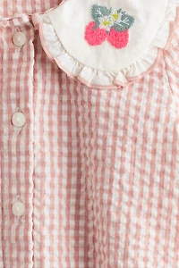 Ensemble 2 pièces en crépon de coton