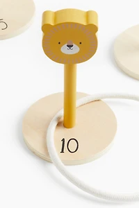 Wooden Ring Toss Game