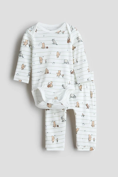 2-Piece Printed Cotton Set