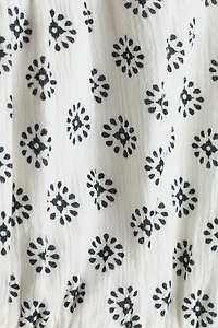 Crinkled Cotton Top