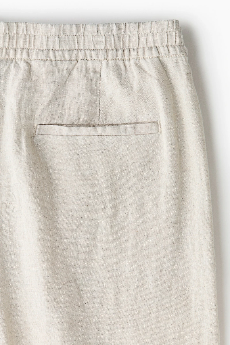 Loose-Fit Linen Pants