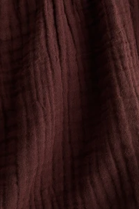 Cotton muslin beach shorts