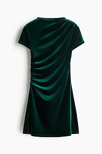 Robe à effet drapé