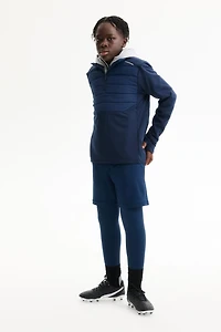 Short de sport chaud double épaisseur