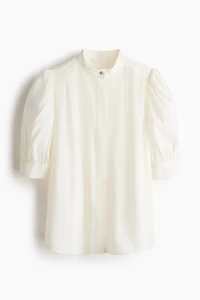 Puff-Sleeved Blouse