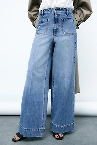 Wide High Jeans