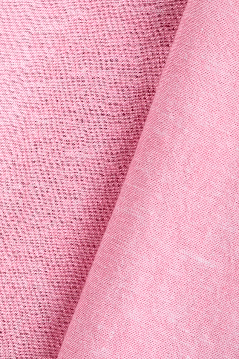 Oversized Linen-Blend Shirt