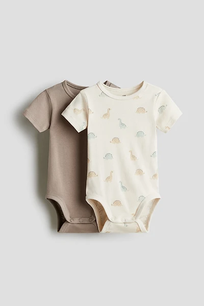 2-pack Short-sleeved Bodysuits