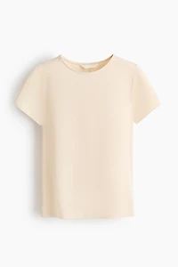 T-shirt ajusté en viscose