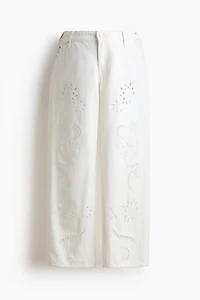 MAMA Straight Ankle Jeans