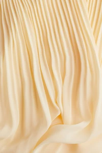Pleated Chiffon Skirt