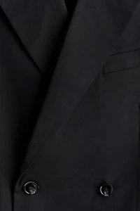 Relaxed-Fit Double-Breasted Jacket