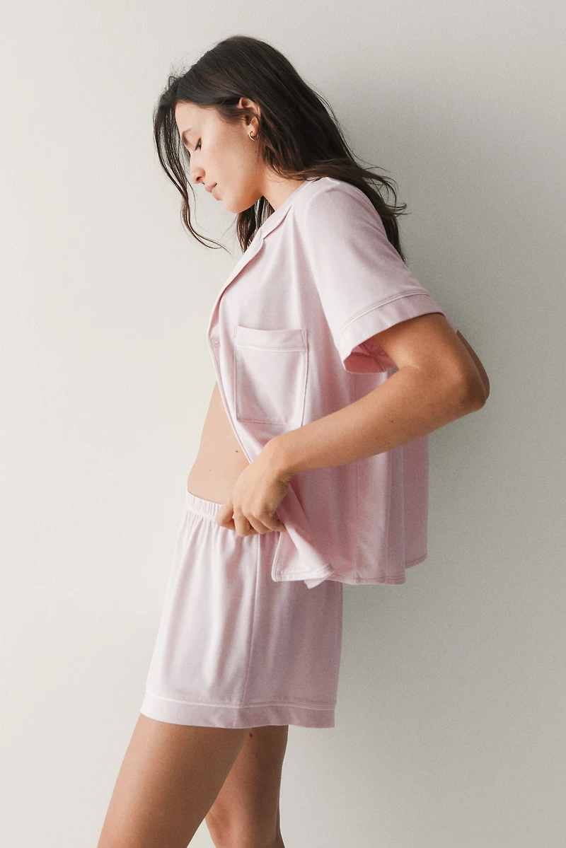 Viscose-Blend Pajamas