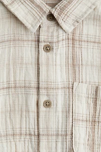 Cotton Muslin Shirt
