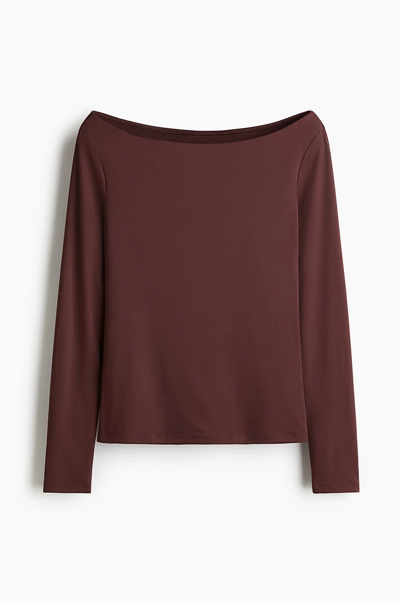 Boat-Neck Top