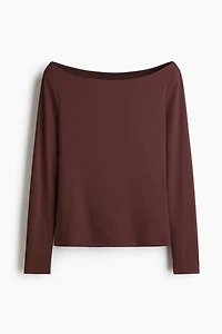 Boat-Neck Top