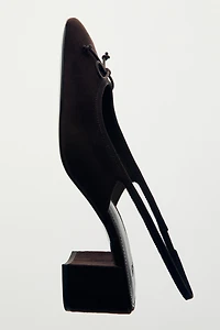 Block-Heeled Slingbacks