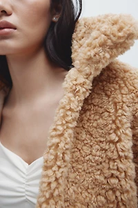 Veste courte en polar