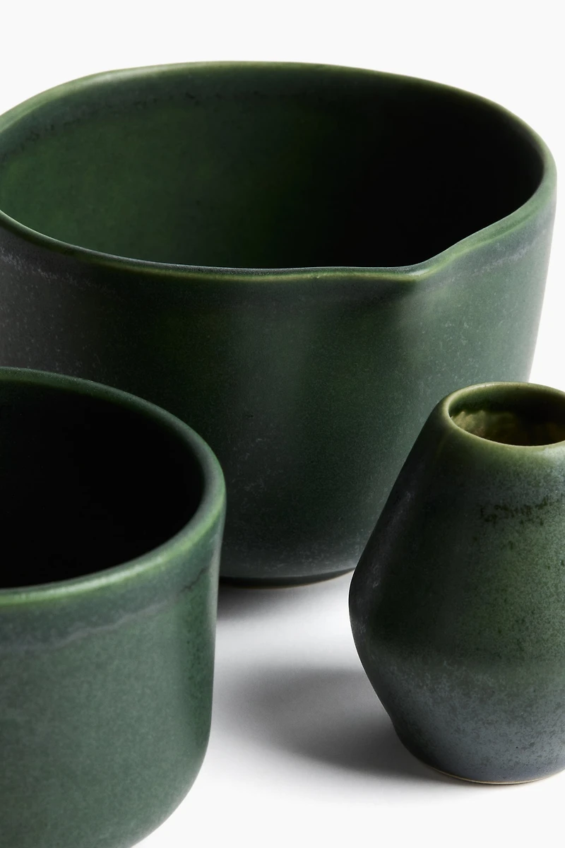 Stoneware Matcha Set