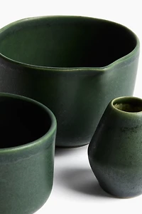 Stoneware Matcha Set
