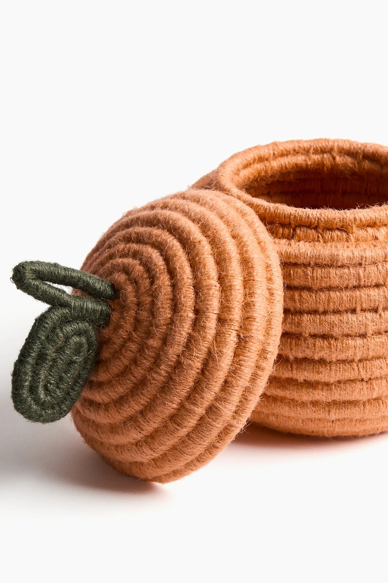 Orange-Shaped Storage Basket